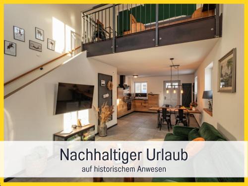 Steinberg Apartamento | RamosHansenHof Fewo Hofglück 4Pers mit Hund