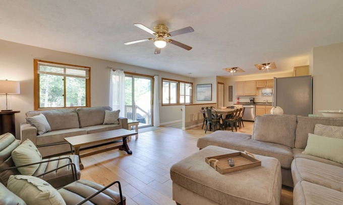 Rapid City Cabaña | Rapid City Cottage w/ Deck: 1/4 Mi to Torch Lake!
