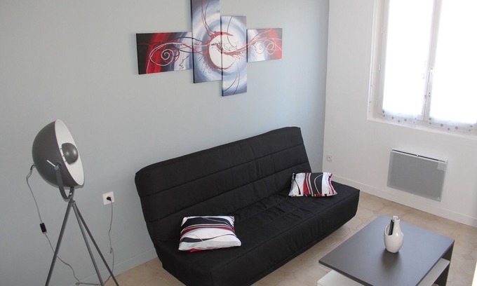 Saint-Hippolyte Casa | Casa reformada y climatizada para 6 personas cerca del mar.