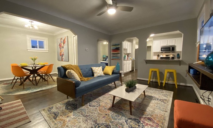 Ferndale Casa | Nuevo y reluciente, abierto en enero de 2020. Cómoda casa de dos dormitorios para cuatro personas.
