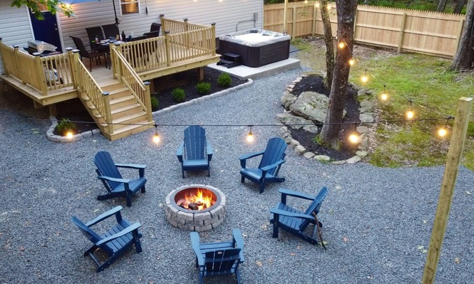 Locust Lake Village Casa | Relax & Enjoy This Renovated Home with a Hot Tub & Fire Pit