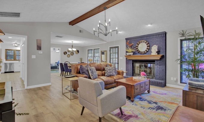 Inman Casa | Relaxing Retreat with fenced in yard