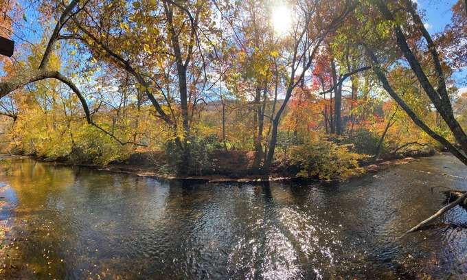 Horse Shoe Villa | Relaxing Waterfront Retreat, Newly renovated - modern-rustic, near Asheville