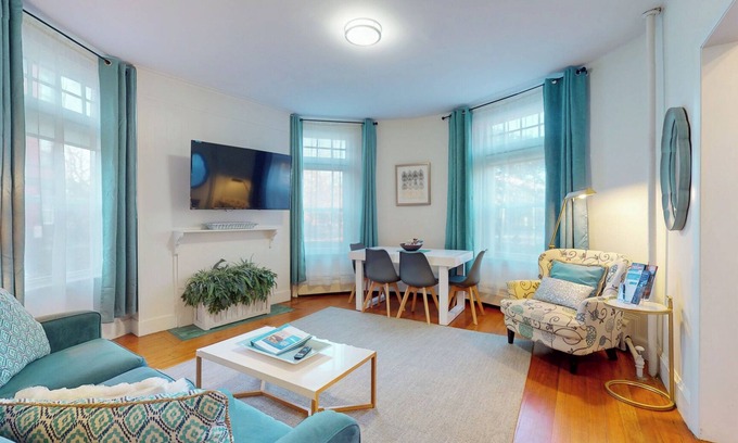 Cleveland Circle Apartamento | Renovado 1BED, pasos para MBTA, tiendas y restaurantes