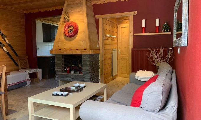 Pra Loup Chalet De Esquí | Casa renovada cerca de pistas y comercios, parking privado, en Pra Loup