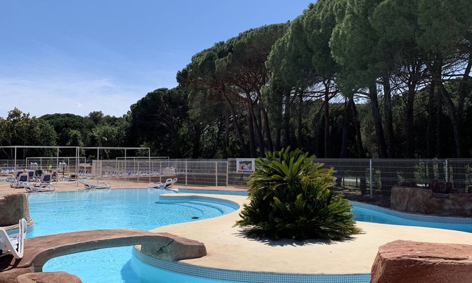 Puget-sur-Argens Chalet De Esquí | RENTAL CHALET CAMPING 5 ÉTOILES⭐️ OASIS VILLAGE PARC MONTANA near FREJUS VAR