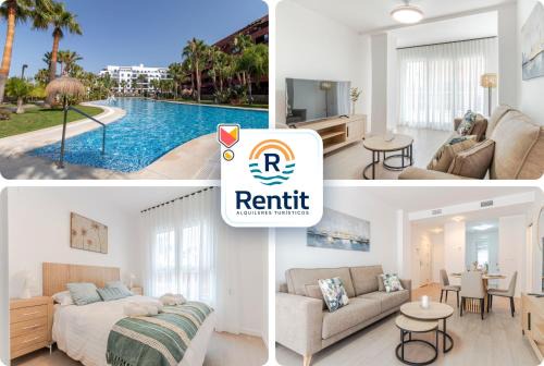 Motril Apartamento | RentitSpain TRM 3 Nasila Golf & Playa - Piscina y Entretenimiento