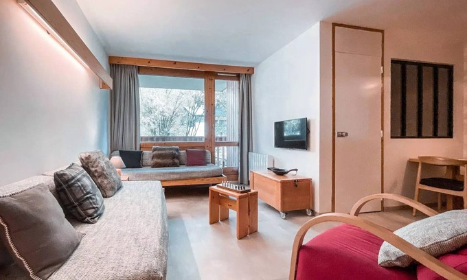 Val-d'Isere Apartamento | Residence Hameaux De Val - Friendly apartment and its covered parking