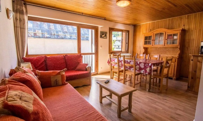 Valloire Apartamento | Residence Le Caribou - 2 Rooms for 6 People