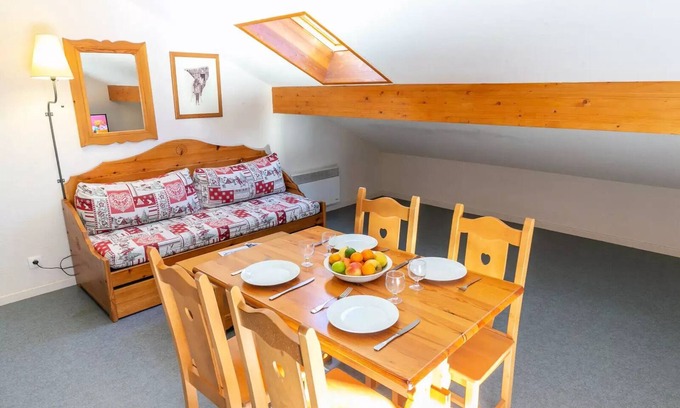 Avrieux Apartamento | Residence Le Plein Soleil *** - 2 rooms for 4 people Balcony