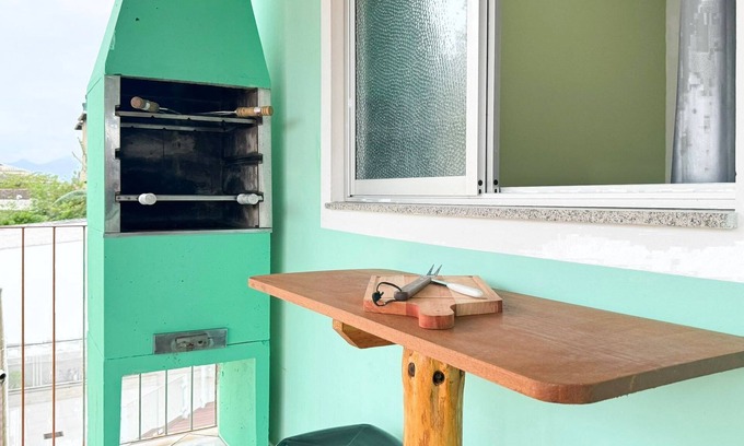 Pinheira Apartamento | Residencial Amizade - Praia da Pinheira - PLH001