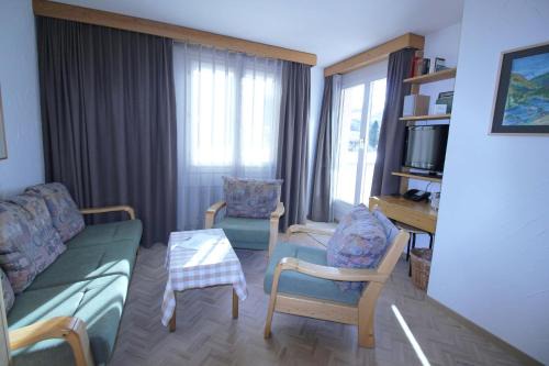Sils-Maria Apartamento | Residenza Lagrev 2 Zimmerwohnung Nr 014 - Typ 21B - Hochparterre - Süd
