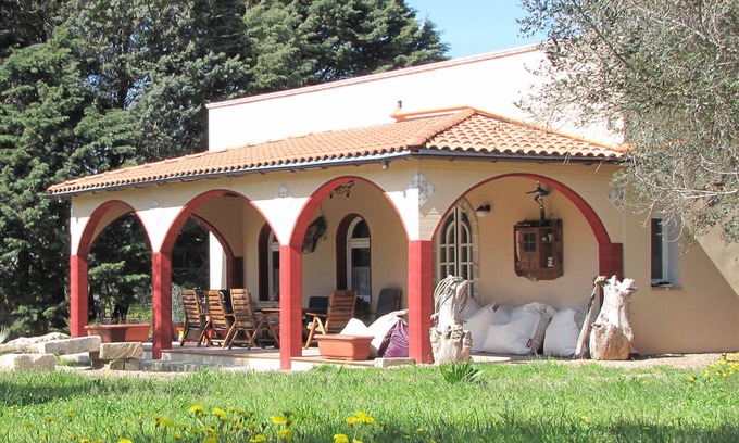 Cutrofiano Apartamento | ¡Descanso y relajación! Terreno Ro-Bi-Li-Apartment ideal para familias hasta 9 pers.