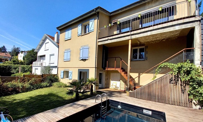 Montjuzet Apartamento | Rez-de-jardin 55m2 Avec Piscine