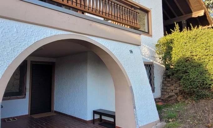 Gersfeld Apartamento | Rhönchalet vacation apartment - apartment/apartment, shower, WC, living room/bedroom