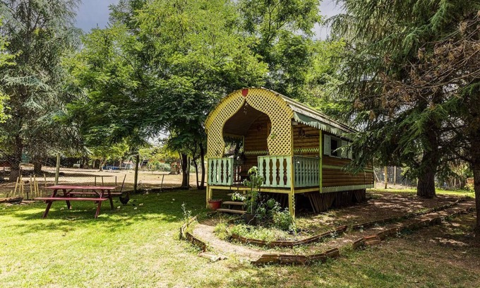 Penne-d'Agenais Cabaña | Rigoulieres caravanas junto al río