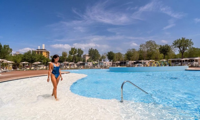 Rivabella Casa | Rimini Family Village Lodge Deluxe für 5 Personen
