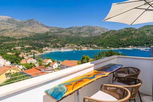 Slano Apartamento | RITA - Charming 2-Bedroom Apartment with sea view, Slano