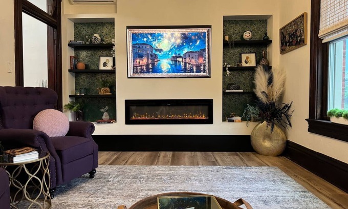 California Apartamento | Riverfront Retreat Stunning View