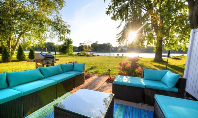 Two Rivers Villa | Riverfront Retreat! Water front and dog friendly!
