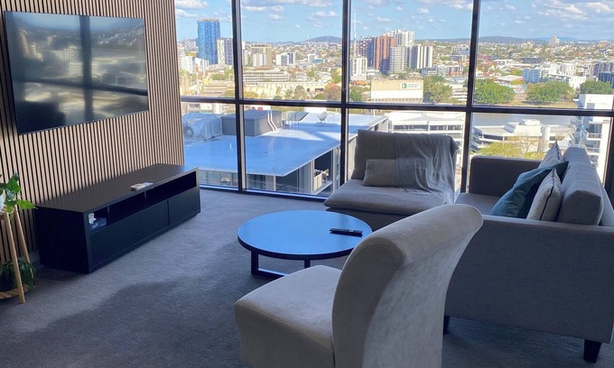 Milton Apartamento | Riverview 2BR Apt w/pool and Parking Near Suncorp
