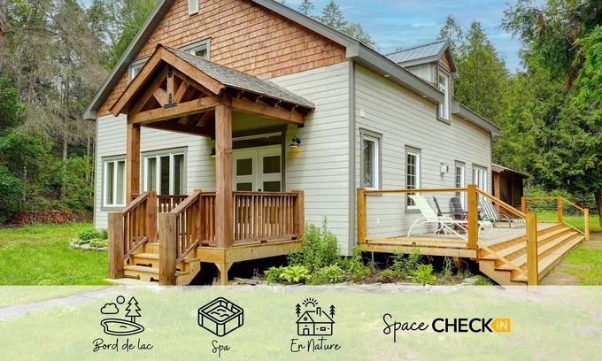 Labelle Casa | Rivière Perchée ☼ Spa ♥ Firepit ✦ K4YAKS ☼ Veranda