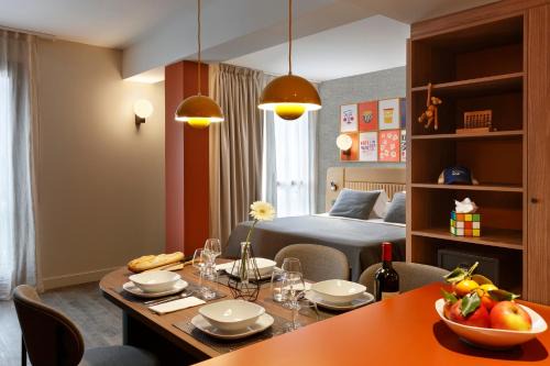 Flaine Apartamento | RockyPop Flaine Appartements & Spa