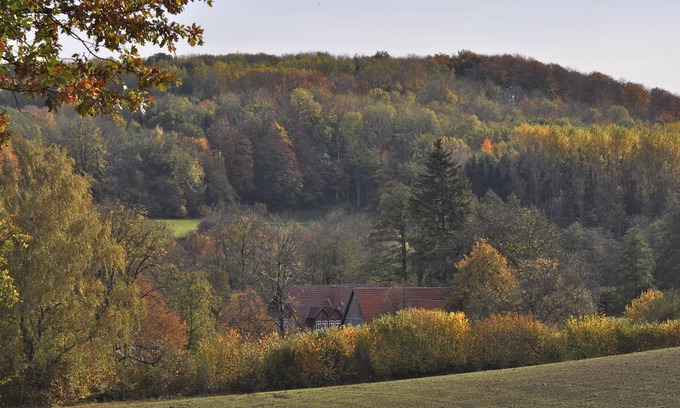 Horn-Bad Meinberg Casa | Romántico ubicado, molino de agua histórico en Silberbachtal