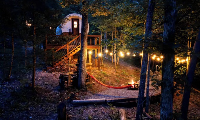 Sevierville Alquiler De RV | Romantic Luxury Under the trees