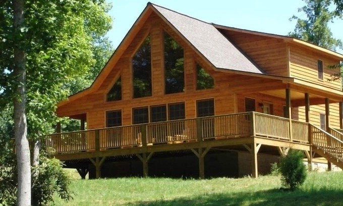 Murphy Chalet De Esquí | Chalet de Montaña de Romatic con Stream, la charca y Gazebo - Internet inalámbrico gratuito