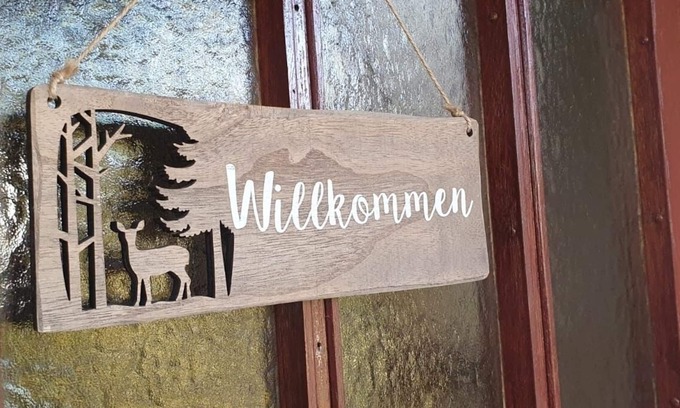 Gebsattel Casa | Romántica antigua casa forestal con piscina de verano cerca de Rothenburg