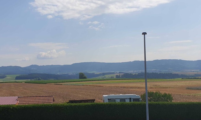 Aldingen Cabaña | Room 3 French bed - Pension N37 - modern furnished rooms in a quiet location