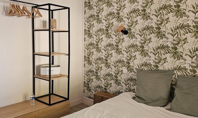 Salies-du-Salat Apartamento | Room 'Double Room' with Shared Terrace, Wi-Fi and Air Conditioning