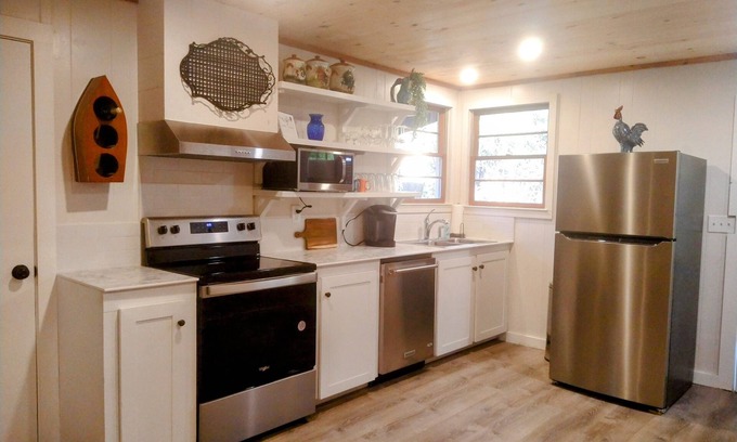 Wiley Cabaña | Rose Bud Cottage by Lake Burton!