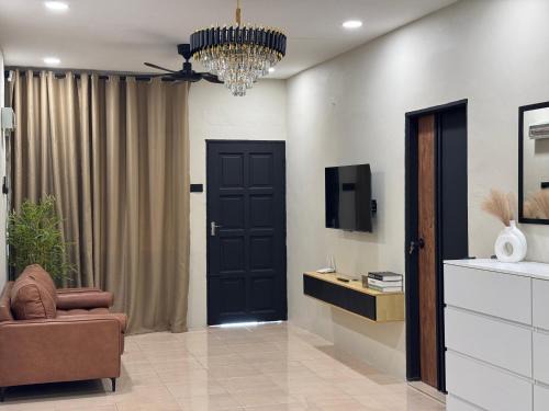 Jasin Casa | Runa Homestay Jasin - Cozy 3BR with AC & Netflix