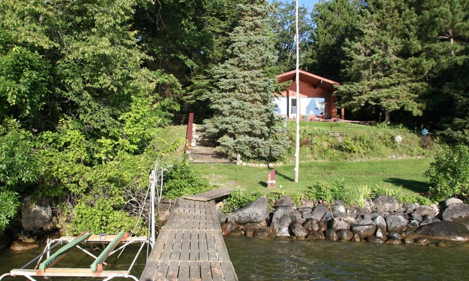 Cass Lake Cabina | Rústico, Acogedor, Lakefront Cabin On Leech Lake-Perfecto para las familias y pescadores
