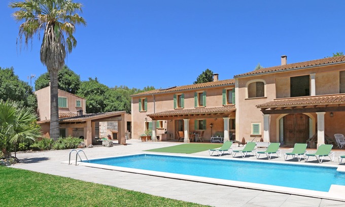 Campanet Casa | Sa Vall des Fangar: idílica ubicación al campo, gran piscina, jardín, internet