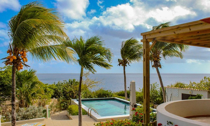 Kralendijk Casa | Casa frente al mar con vistas espectaculares del mar Caribe y Klein Bonaire