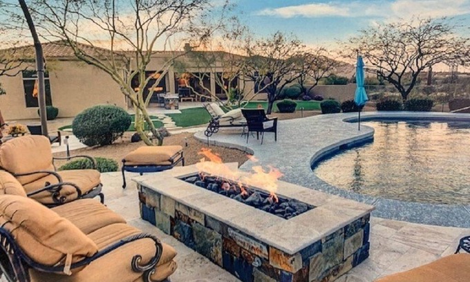 Sand Flower Casa | Saguaros & Sunshine from this Spacious Scottsdale Home