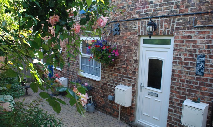 Guisborough Cabaña | Rural-Superior-Baño privado con bañera-Vista al patio