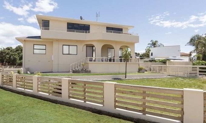 Omanu Cabaña | Castillos de arena - Monte Maunganui Casa de vacaciones