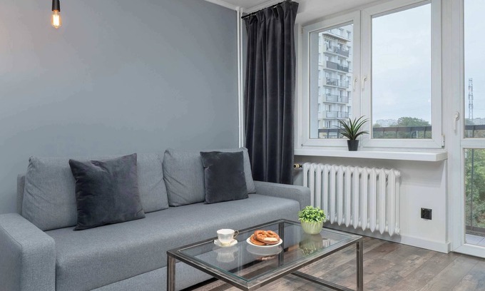 Lodz Apartamento | Sandomierska 1/9 | Łódź | Modern Studio | Balcony