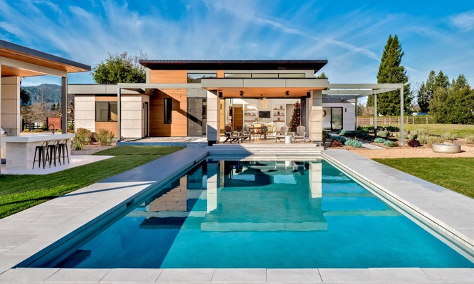 Kenwood Casa | Sandstone Estate | Luxury Custom Home, w/ Resort-Style Pool & Walk to Wineries!