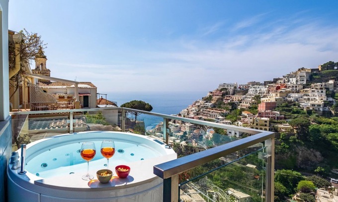 Liparlati Apartamento | Santoro Suite con jacuzzi vista Positano