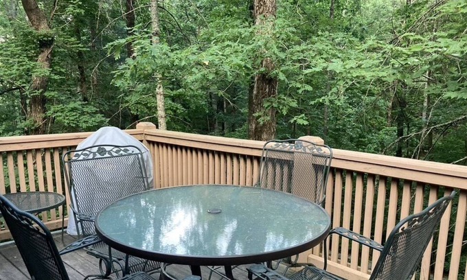 Wiley Cabaña | Sapphire Cottage in the Woods for 6