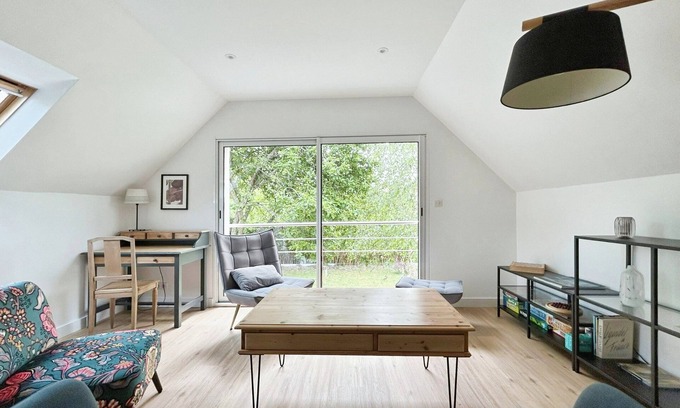 Saint-Evarzec Casa | Sardine et Sarrasin Gite Bucolique Entre Quimper Concarneau et Riviera Bretonne