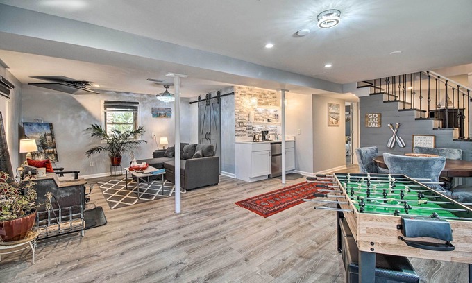 Locust Grove Casa | Sauna & Game Room: Lake House in Locust Grove!