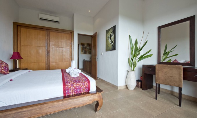 Tegal Mengkeb Casa | Sawah Town House D2 Sunset y campo de arroz Ver