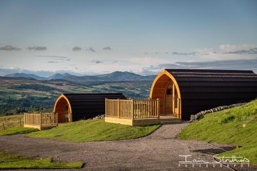 Aberfeldy Apartamento | Schiehallion Luxury Glamping Pod with Hot Tub at Pitilie Pods