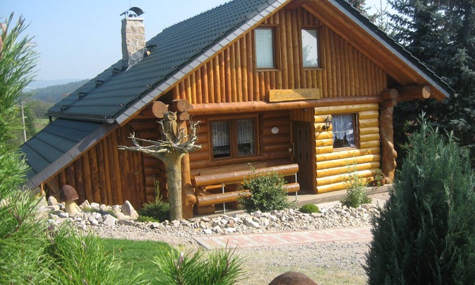 Zaulsdorf Casa | Schneewittchenhütte- Holzblockbohlen Casa de vacaciones con chimenea y sauna en el Vogtland